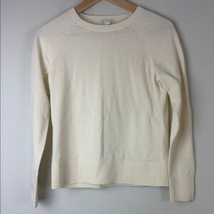 COS Cream Women's Crew Neck Sweater Size Extra Small